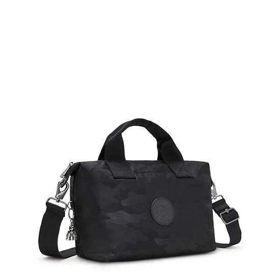 Kipling Kala Handbag Mini Väska Svarta Camo | SE 1894WN